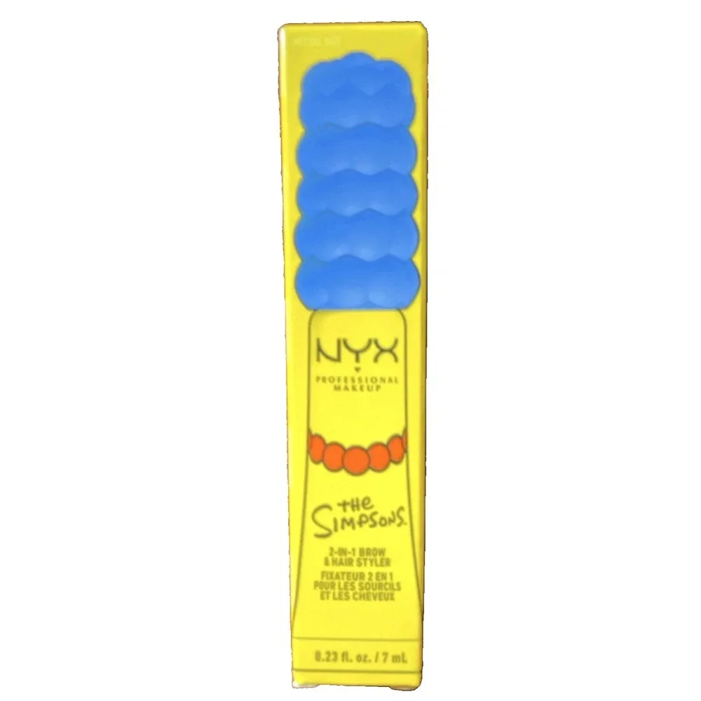 NYX The Simpsons 2-in-1 Brow & Hair Styler Transparent 0.23 fl. Oz. / 7 ml.